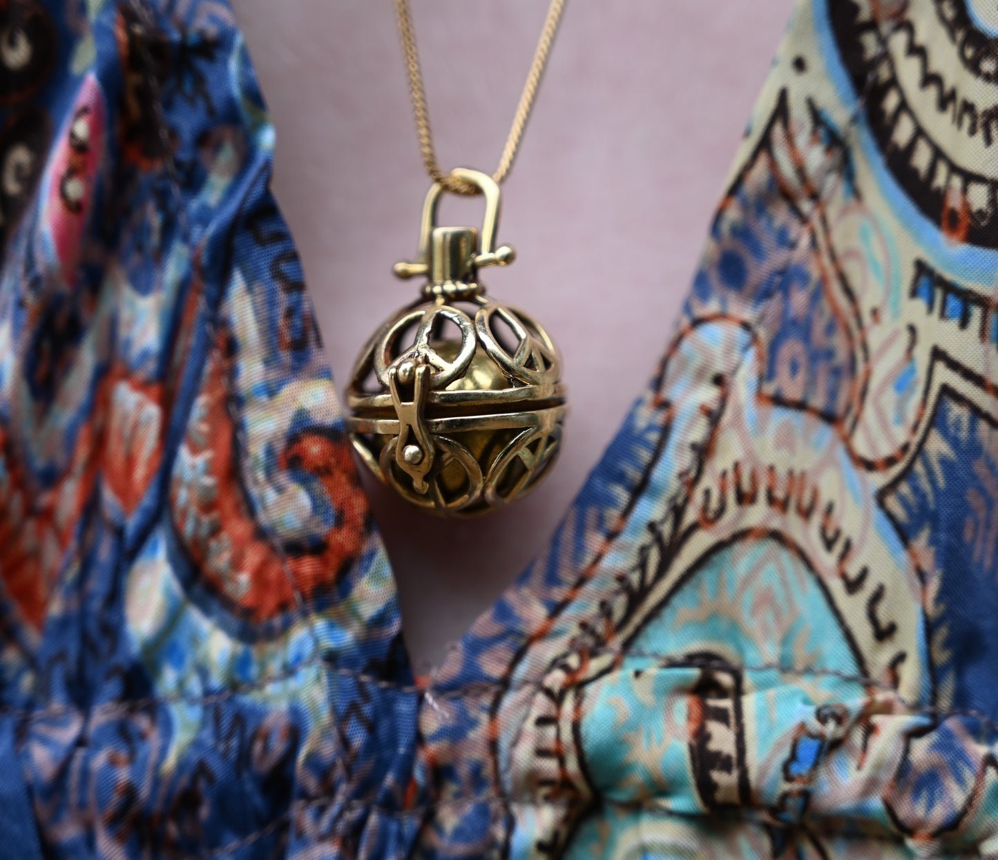 Peace Harmony Bell Pendant