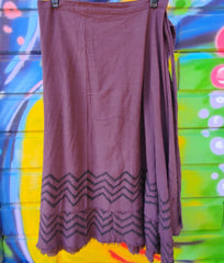 Inanna Cotton Wrap Skirt
