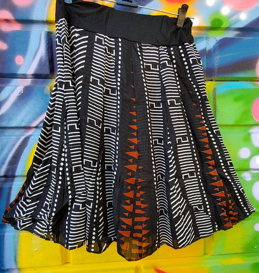 Sigil Rayon Skirt