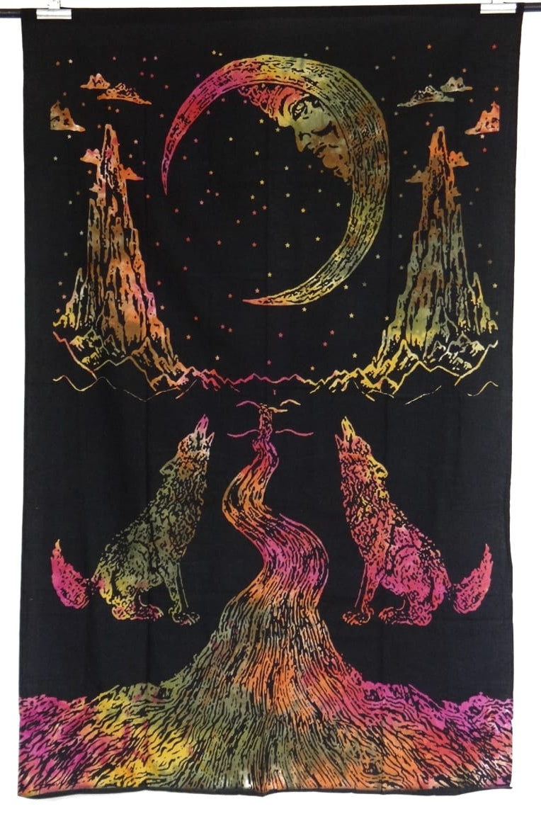 The Moon Tarot Tapestry (Single Size)