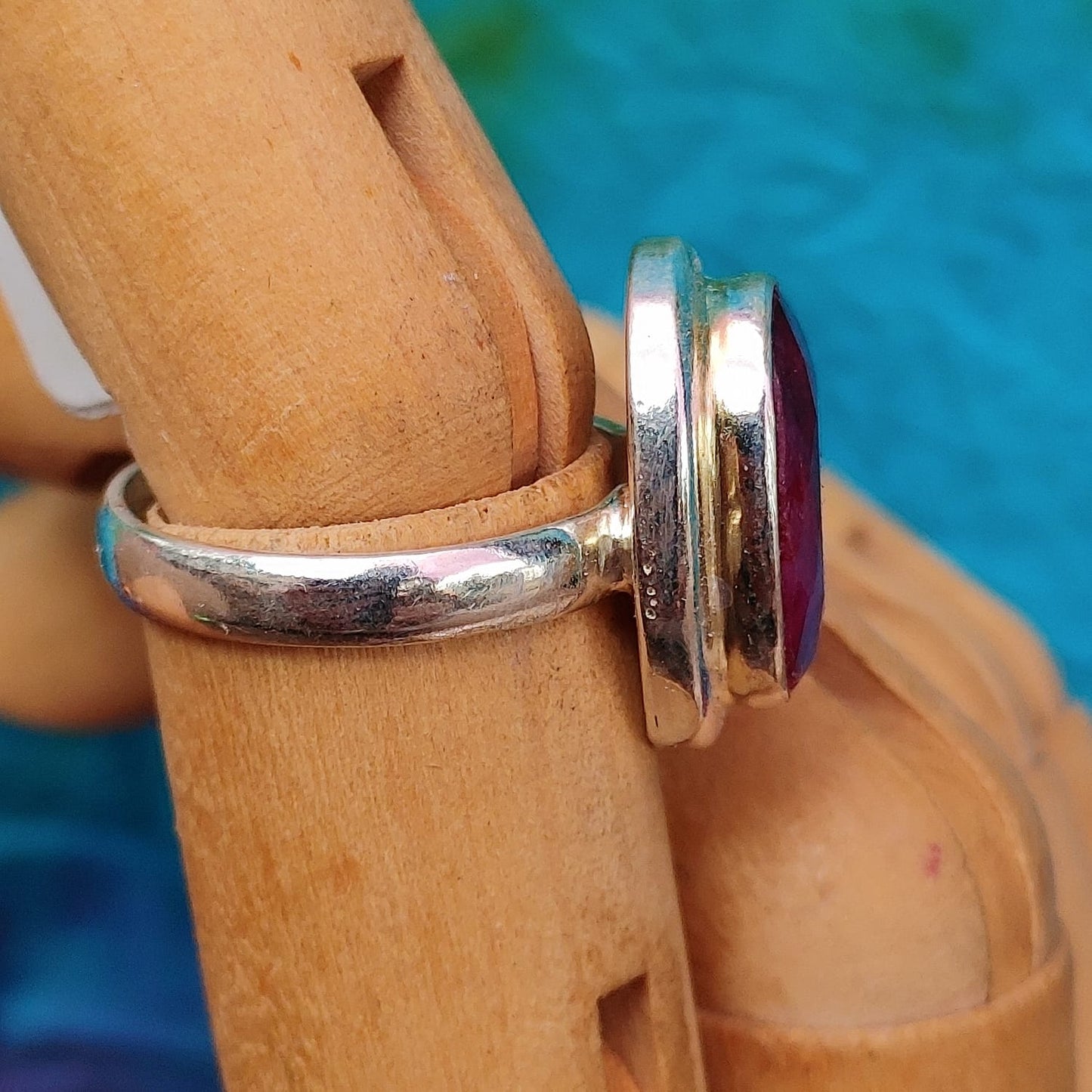 Oval Crystal Rings