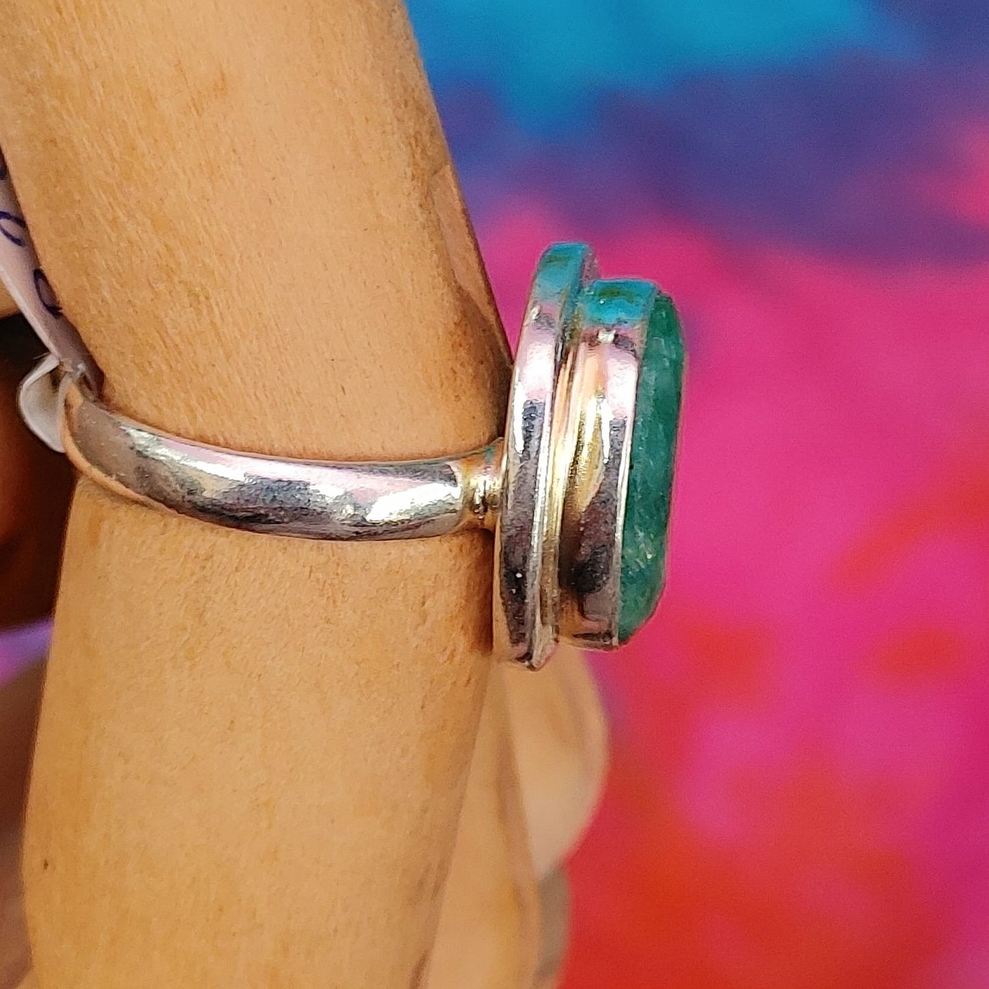 Oval Crystal Rings