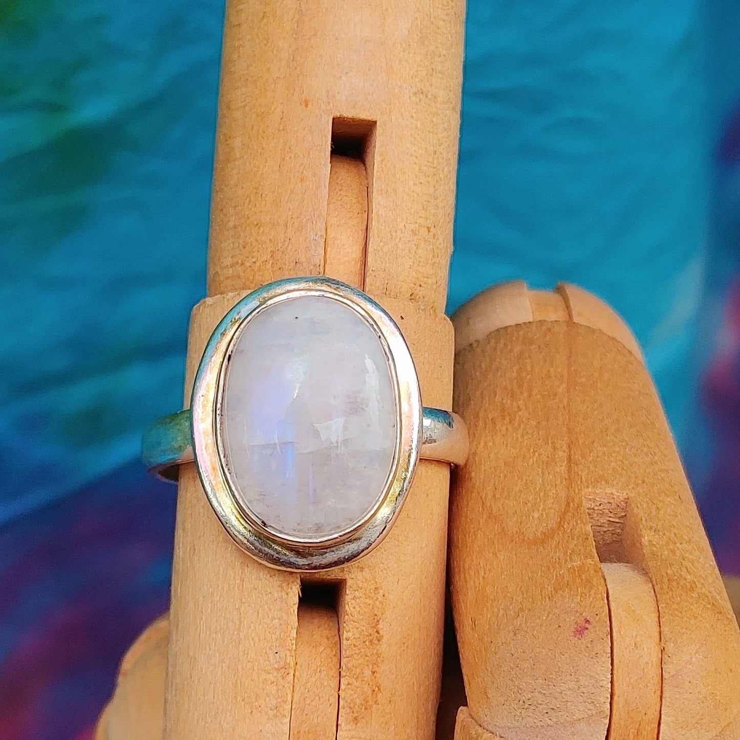 Oval Crystal Rings
