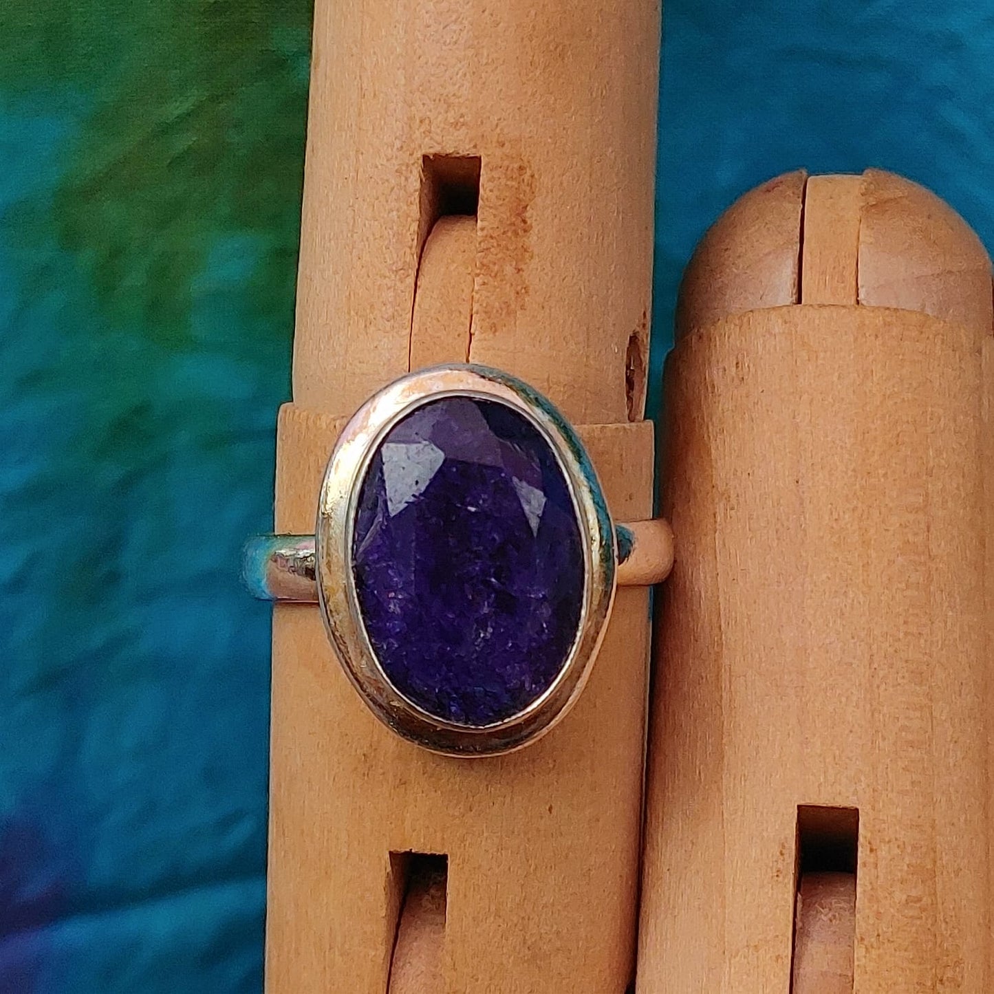 Oval Crystal Rings