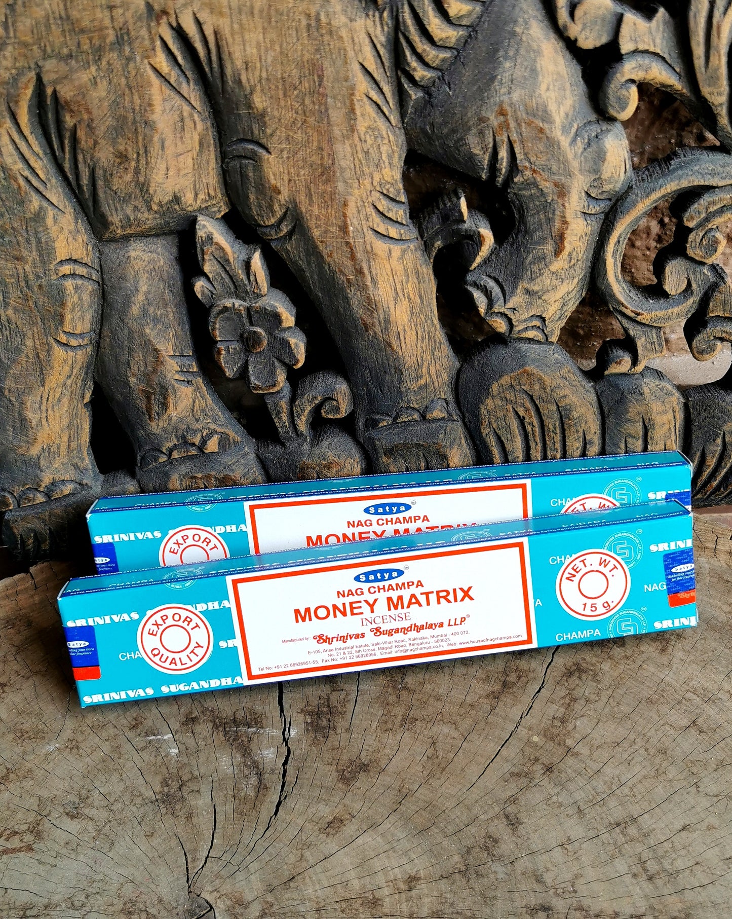 Satya Nag Champa Money Matrix incense sticks