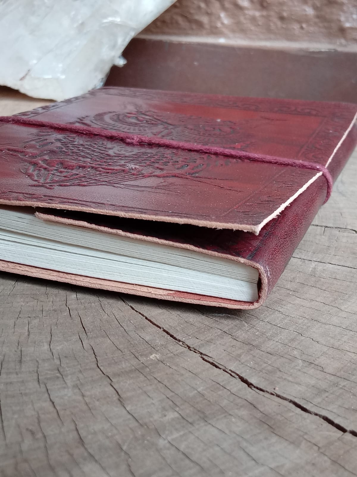 Owl Leather Journal