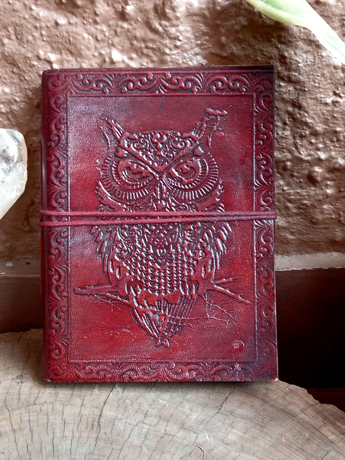 Owl Leather Journal