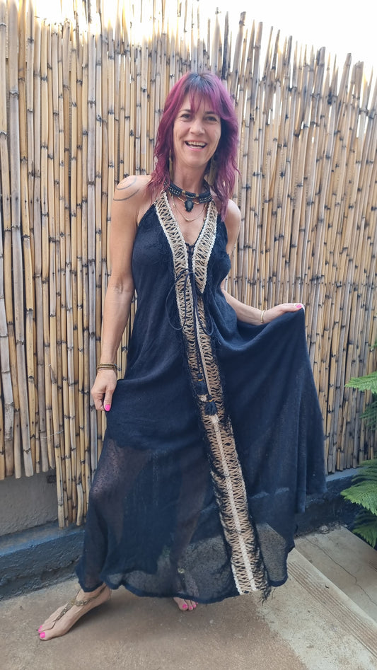 Dynasty Cotton/Hemp Dress