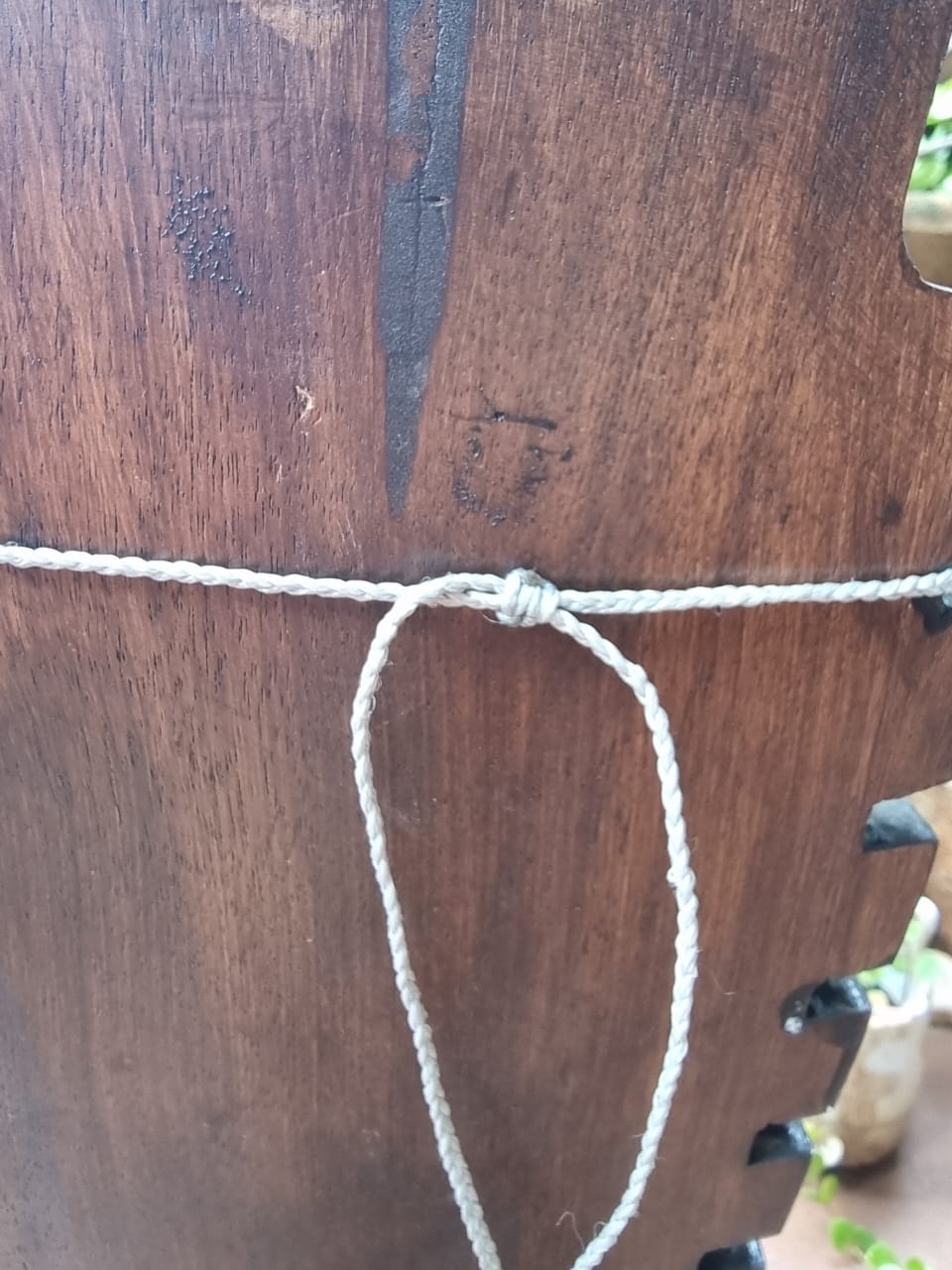 Blue Tiger's Eye Macrame Choker