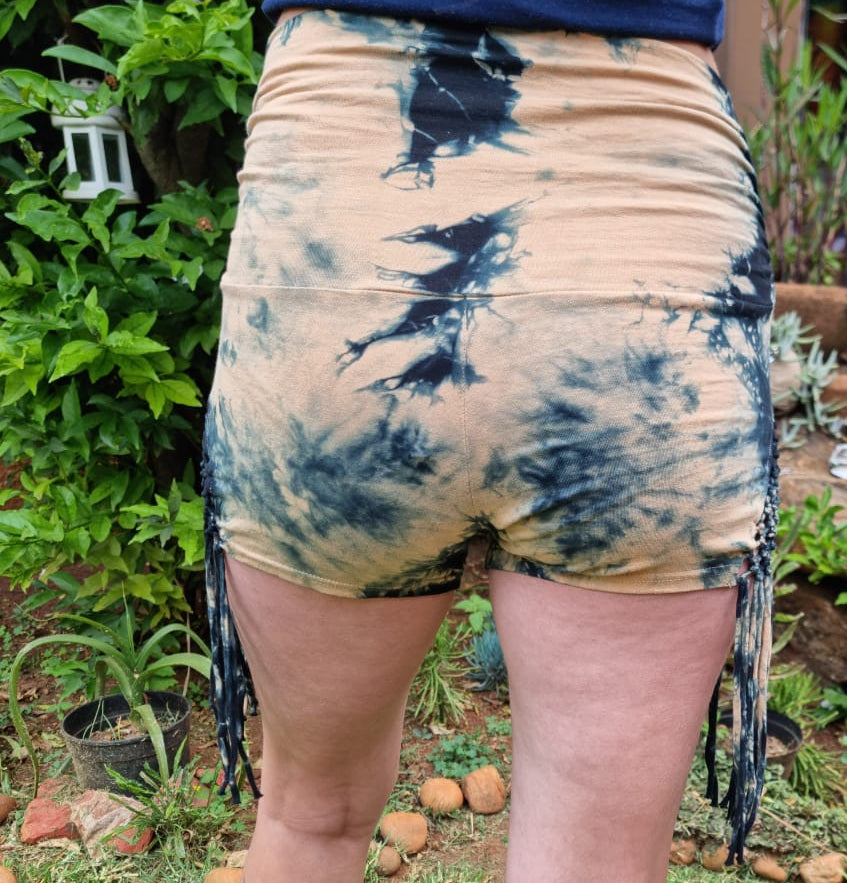 Mesh High Waisted Yoga Shorts