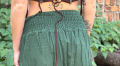 Cotton Slit Skirt