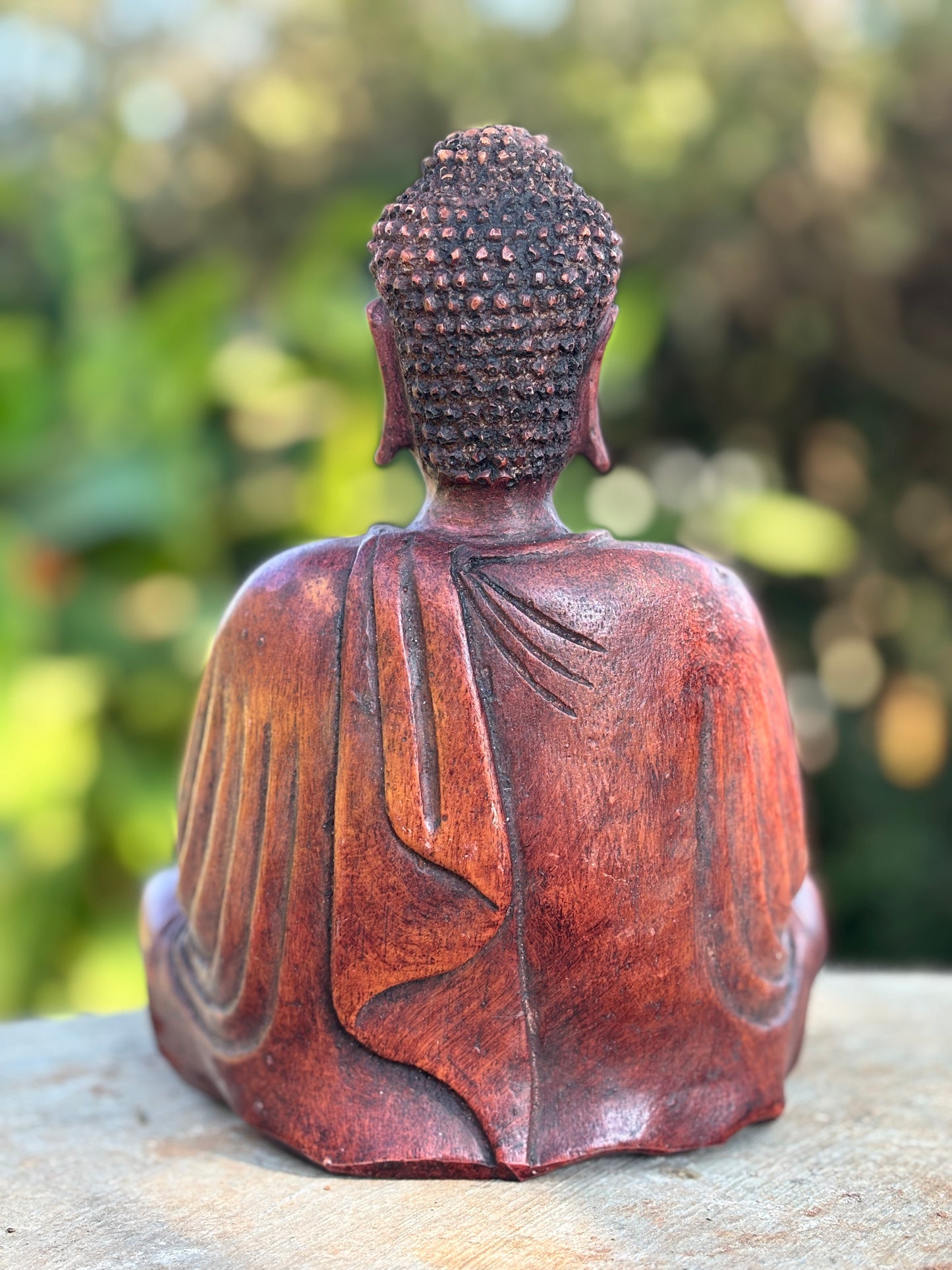 Wooden Buddha Statue