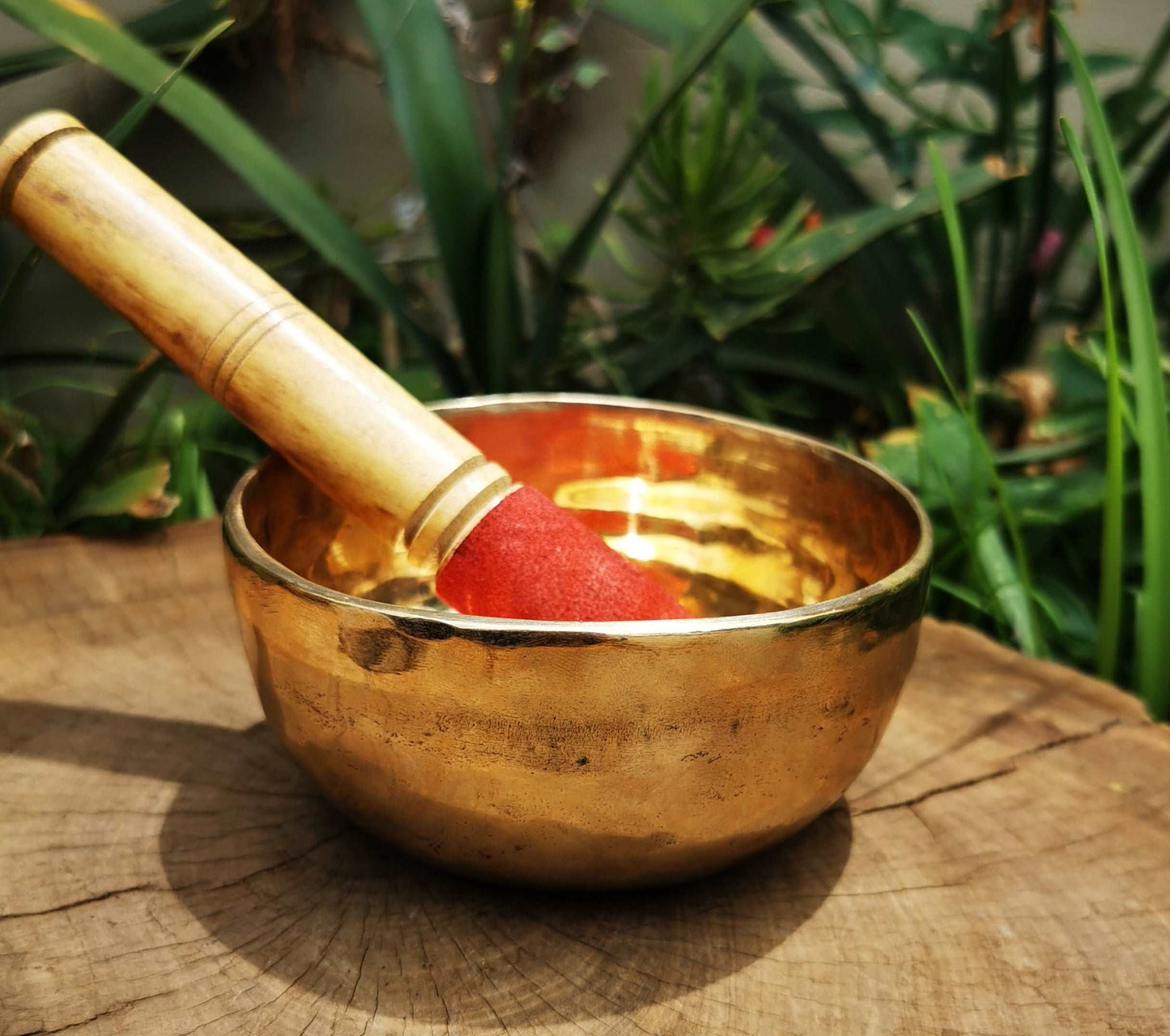 Brass Tibetan Singing Bowl