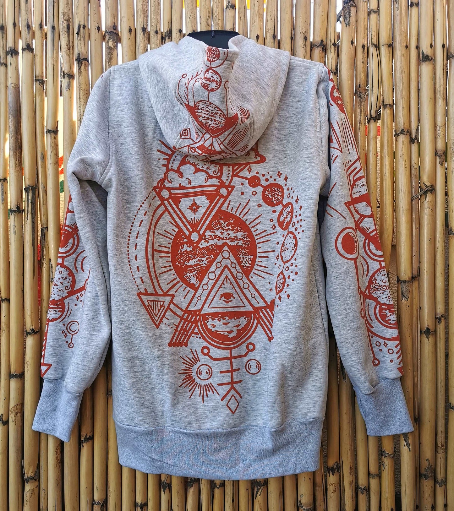 Cosmic Printed Hoodie