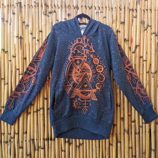 Cosmic Printed Hoodie