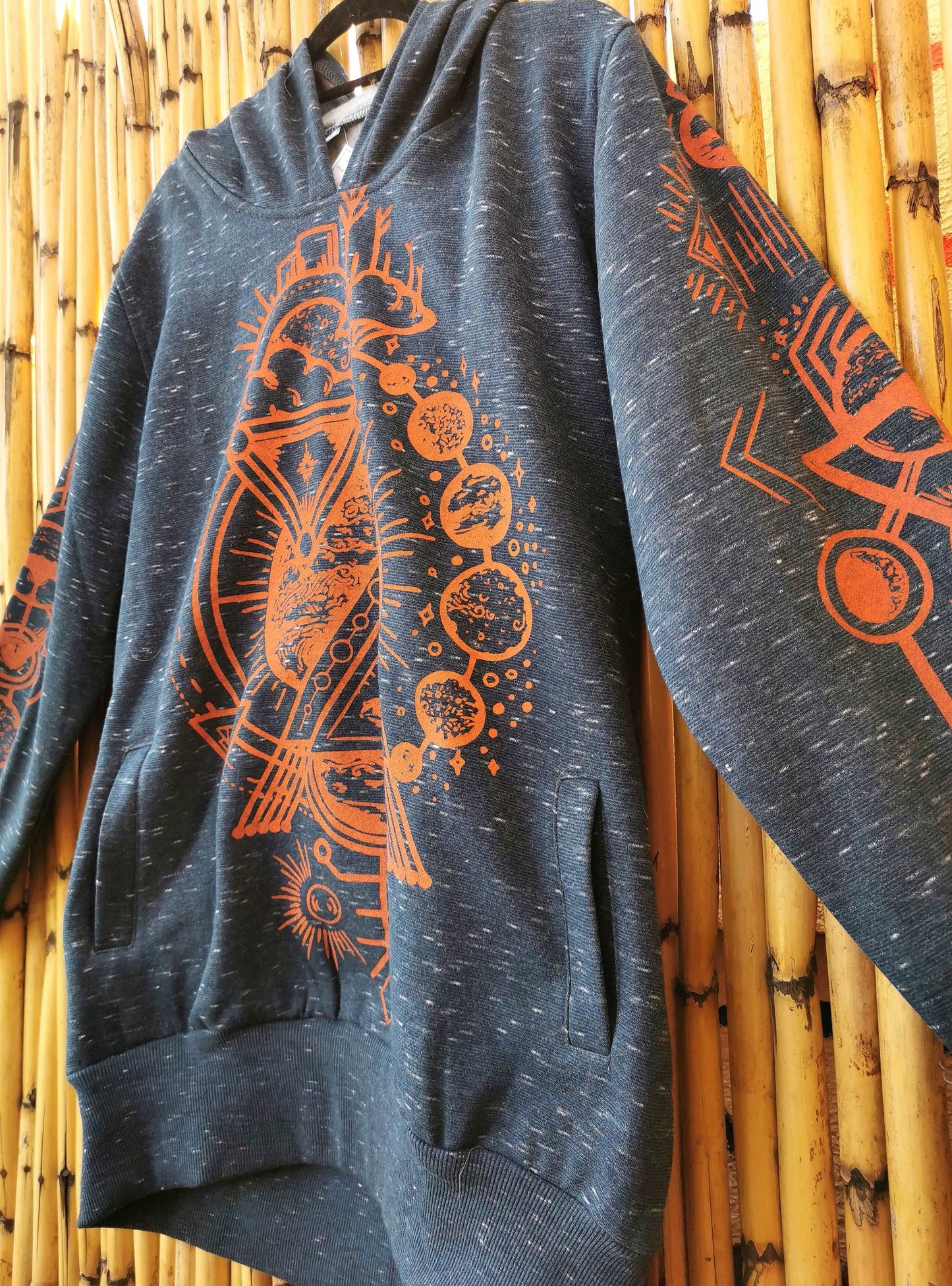 Cosmic Printed Hoodie