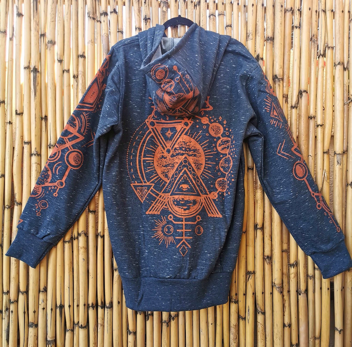 Cosmic Printed Hoodie