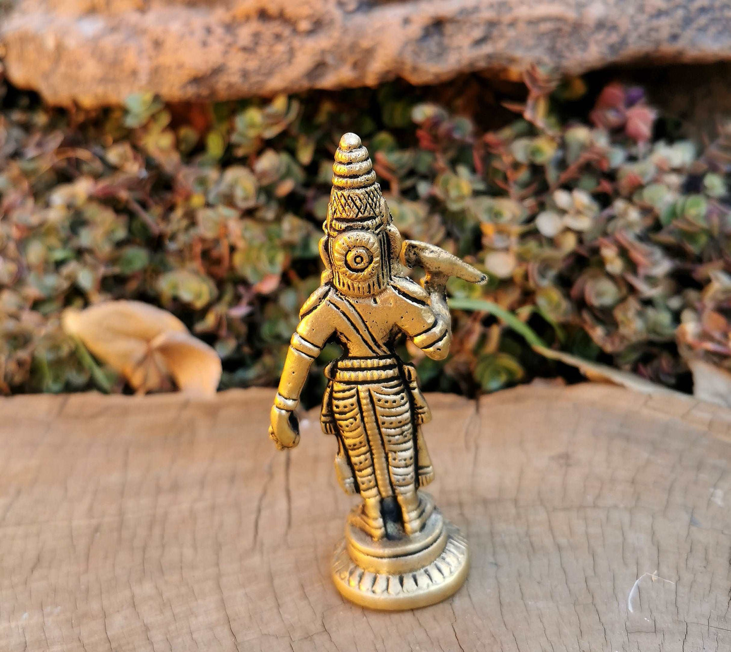 Brass Goddess Meenakshi Statue