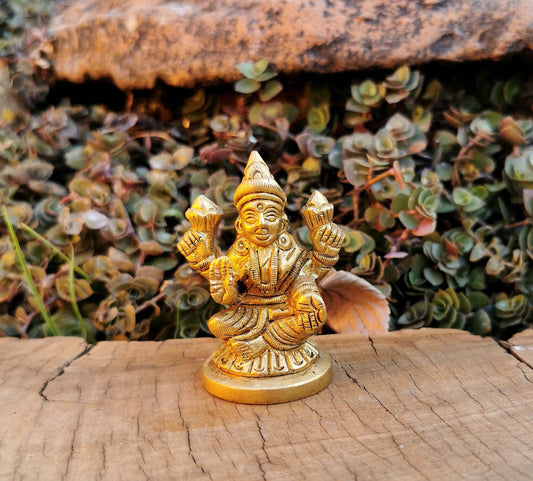 Brass Lakshmi Statue