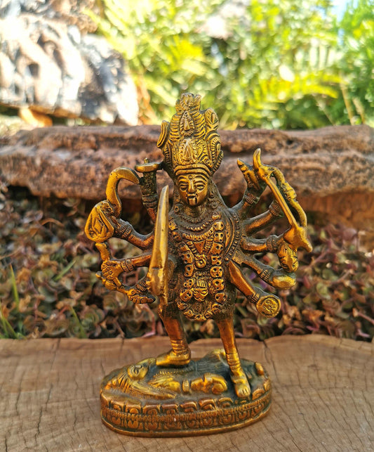 Brass Kali Statue