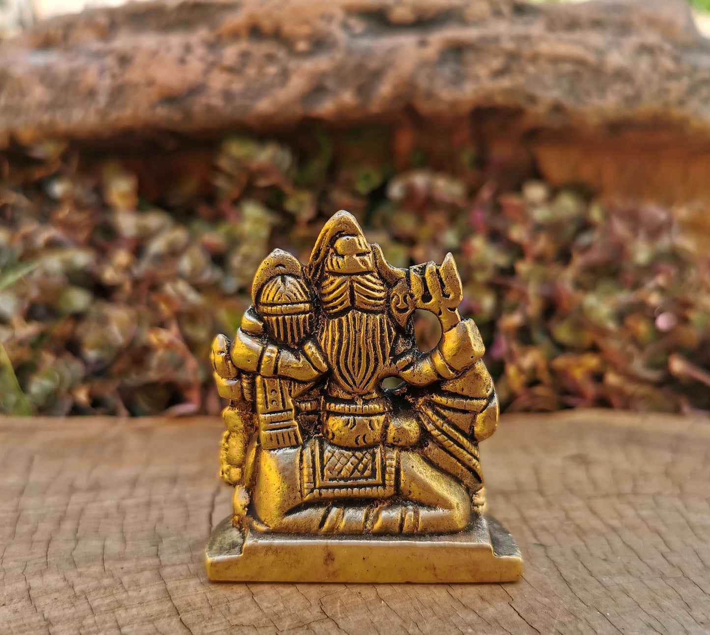 Brass Shiva Family
