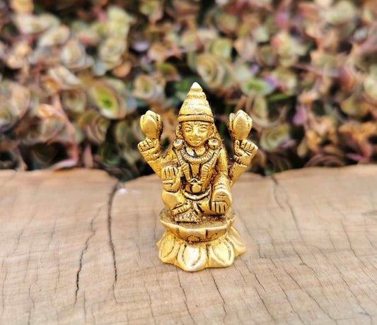 Brass Lakshmi Statue