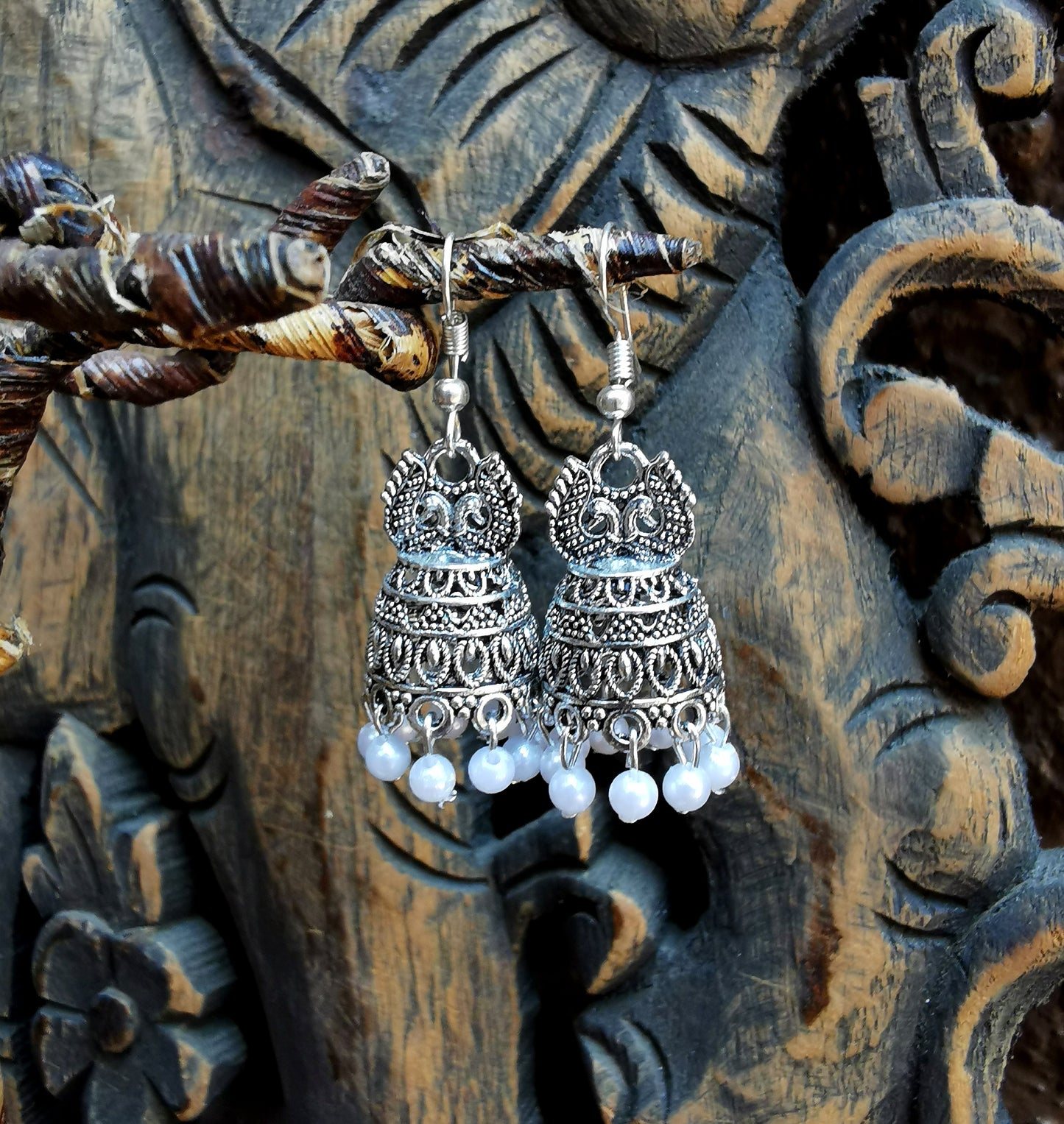 Trident Jhumka Earrings
