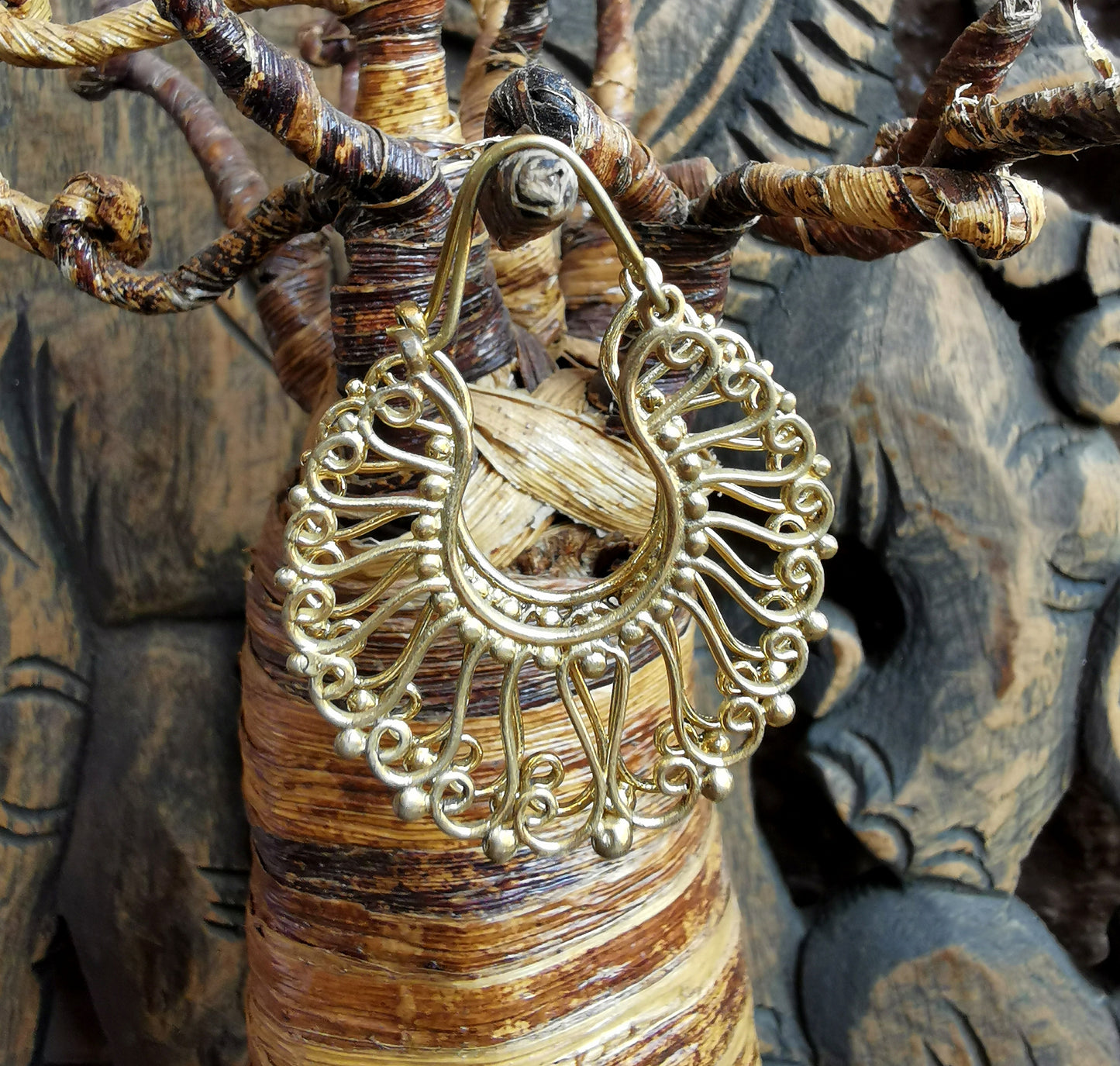 Ornamental Style Earrings