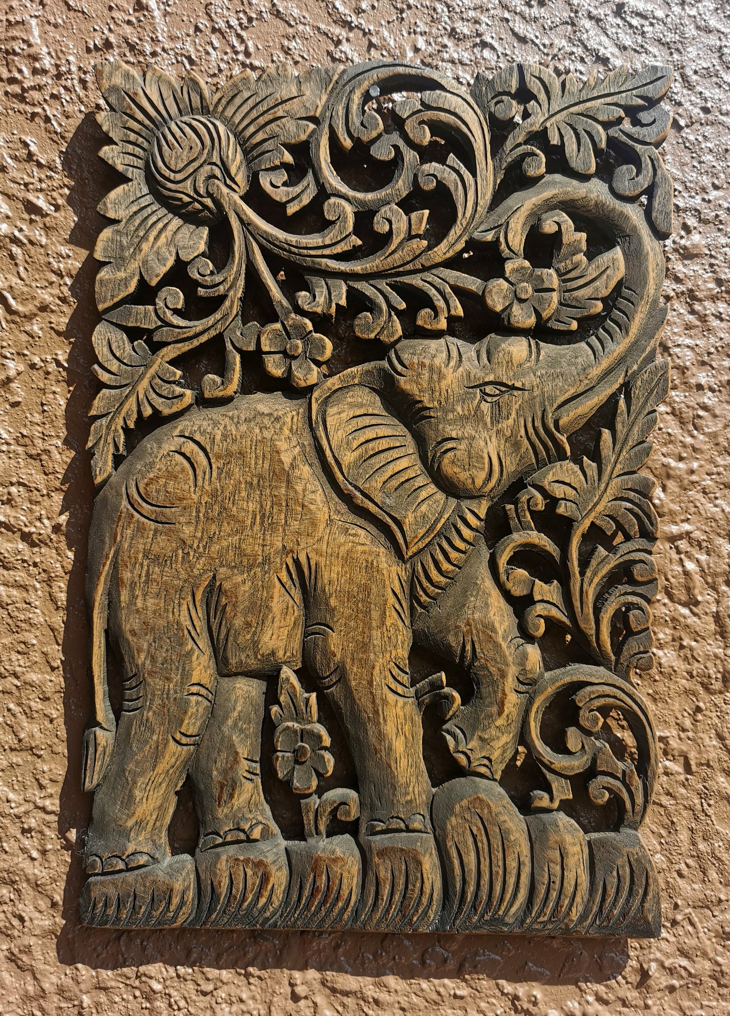 Ornamental Elephant Wall Decor