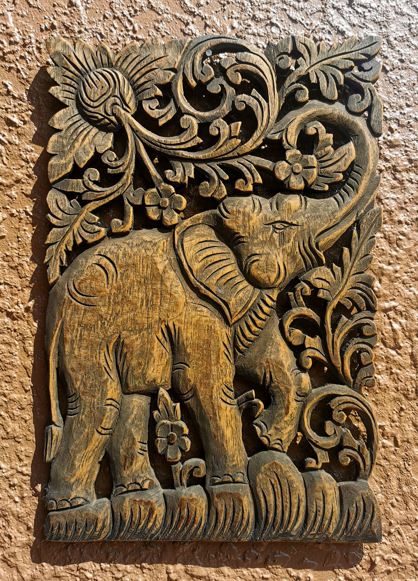 Ornamental Elephant Wall Decor