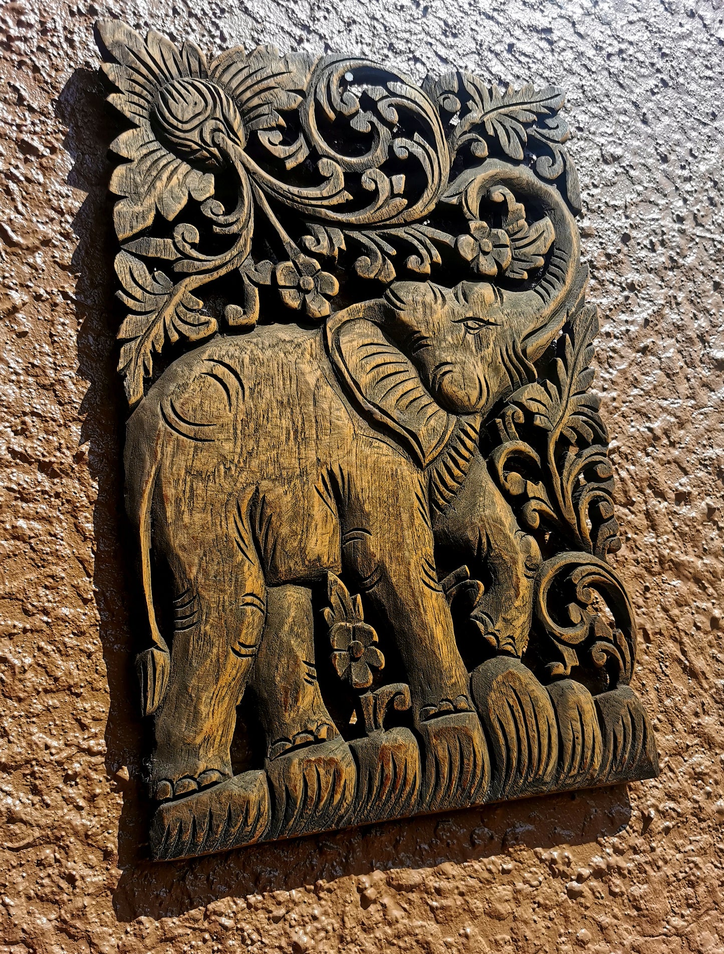 Ornamental Elephant Wall Decor