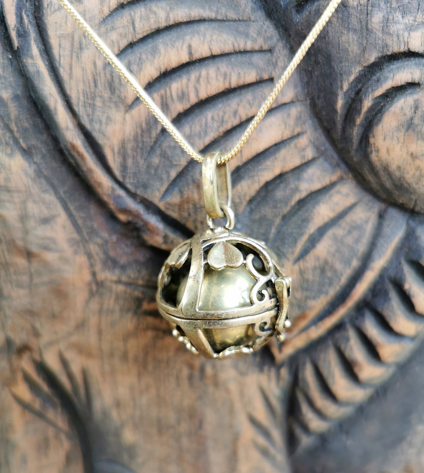 Ornamental Harmony Bell Pendant