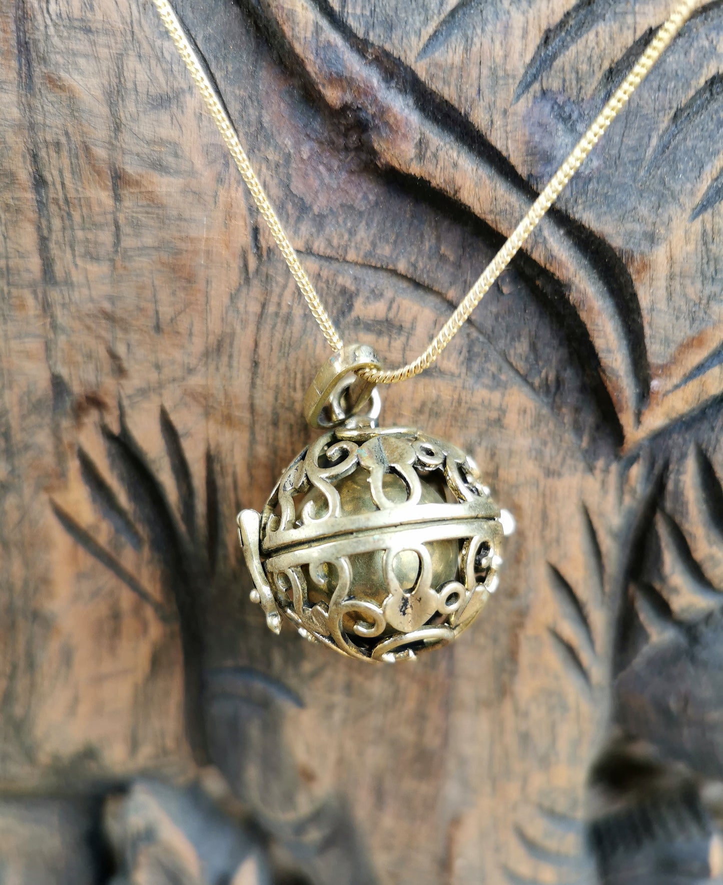 Ornamental Harmony Bell Pendant