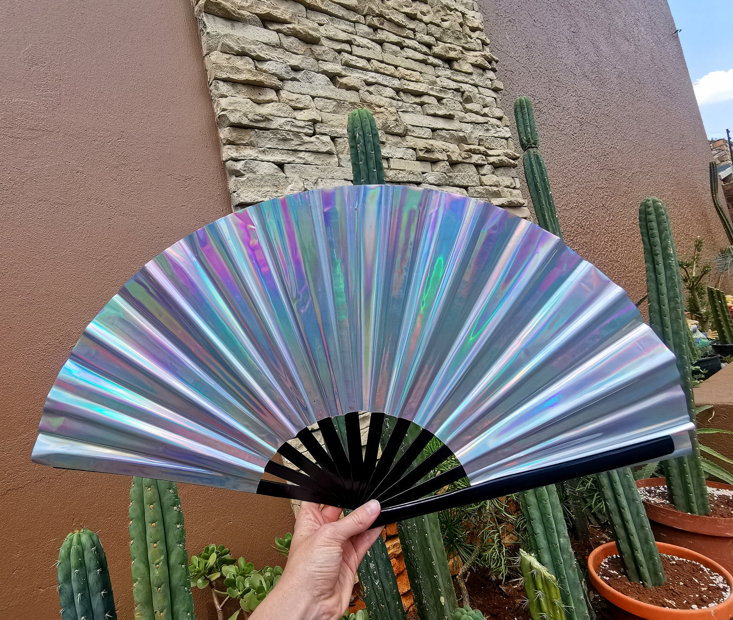 Holographic Laser Fan