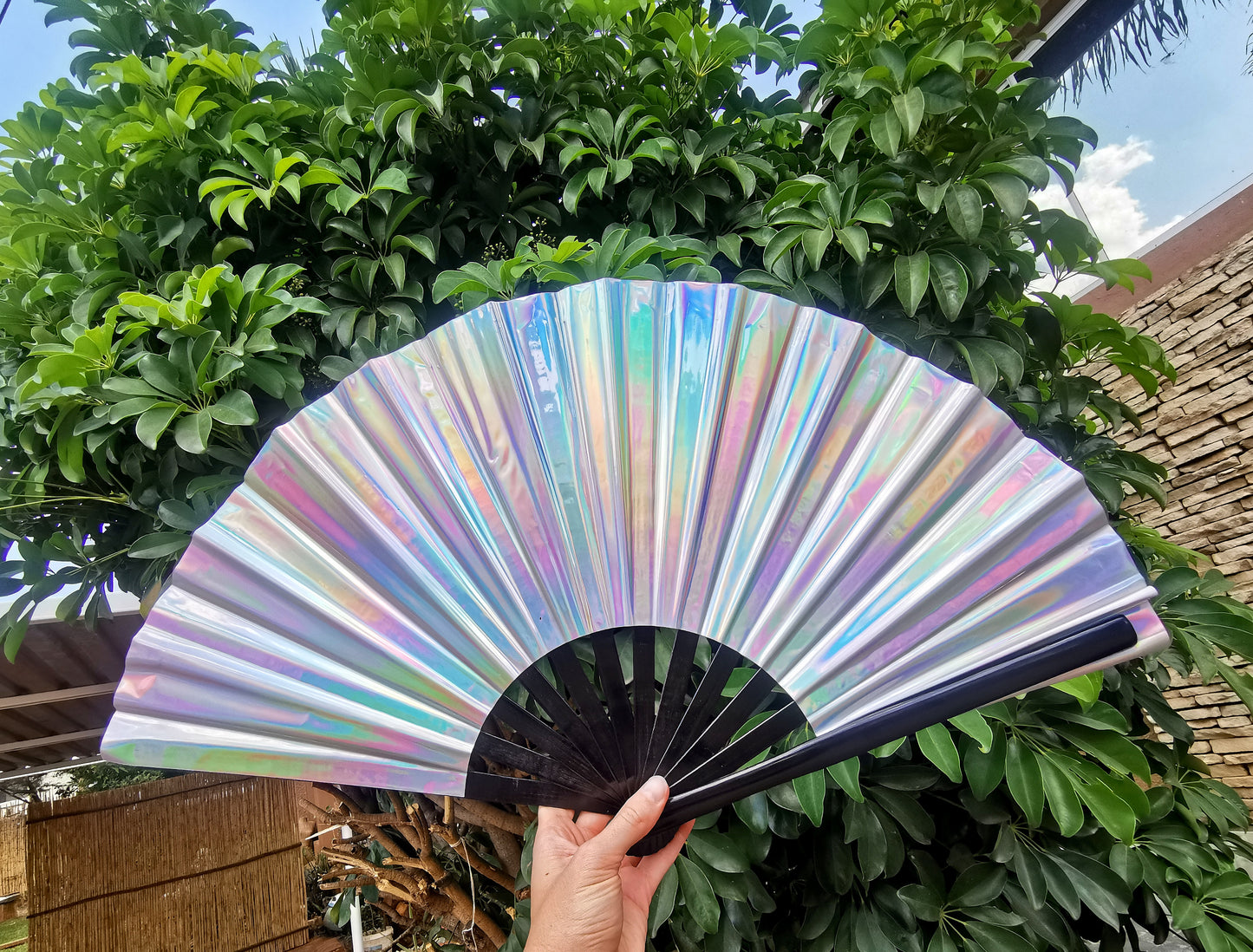 Holographic Laser Fan