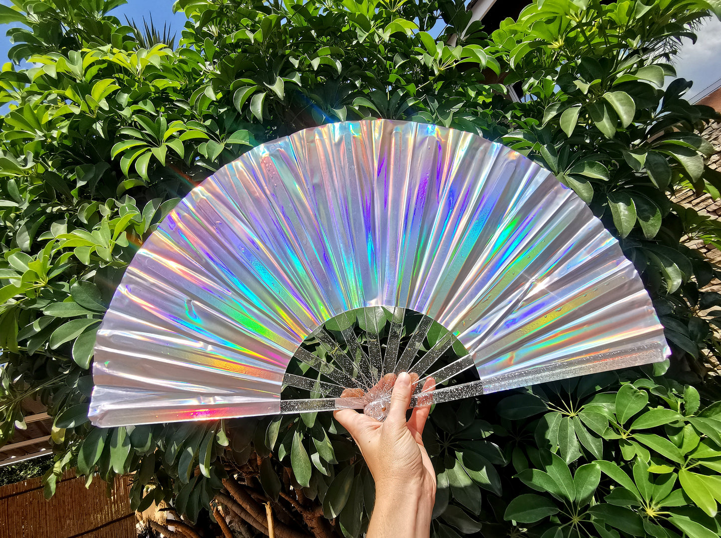 Holographic Laser Fan