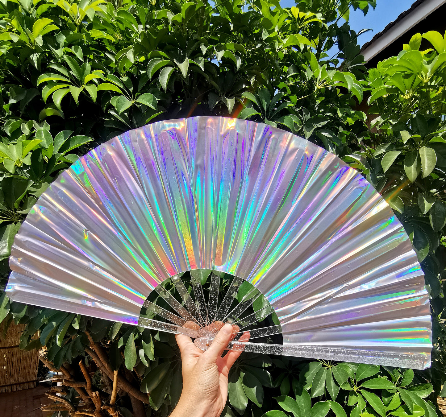 Holographic Laser Fan