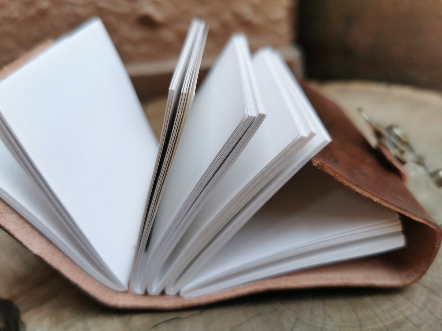Malachite Leather Journal