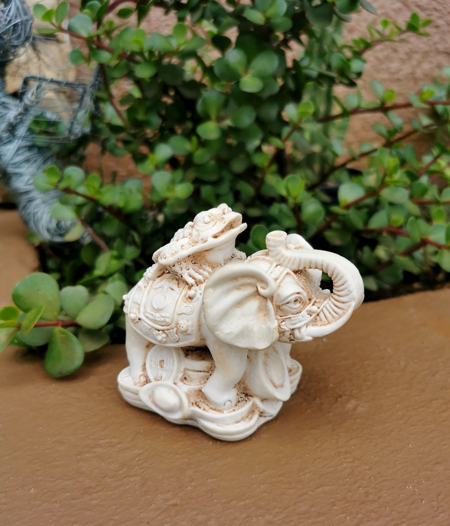 Feng Shui Elephant Frog