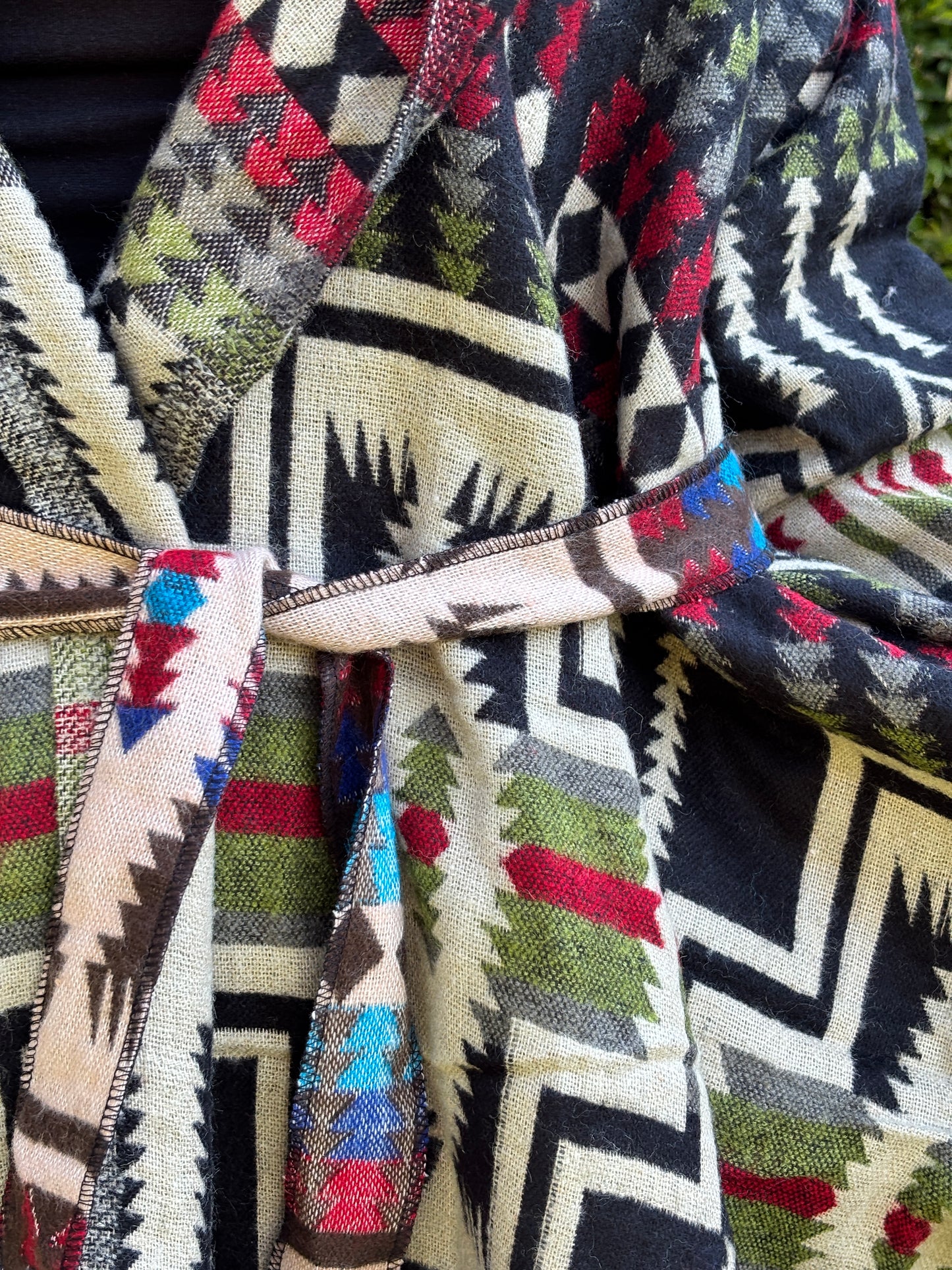 Hooded Woolen Blanket Coat