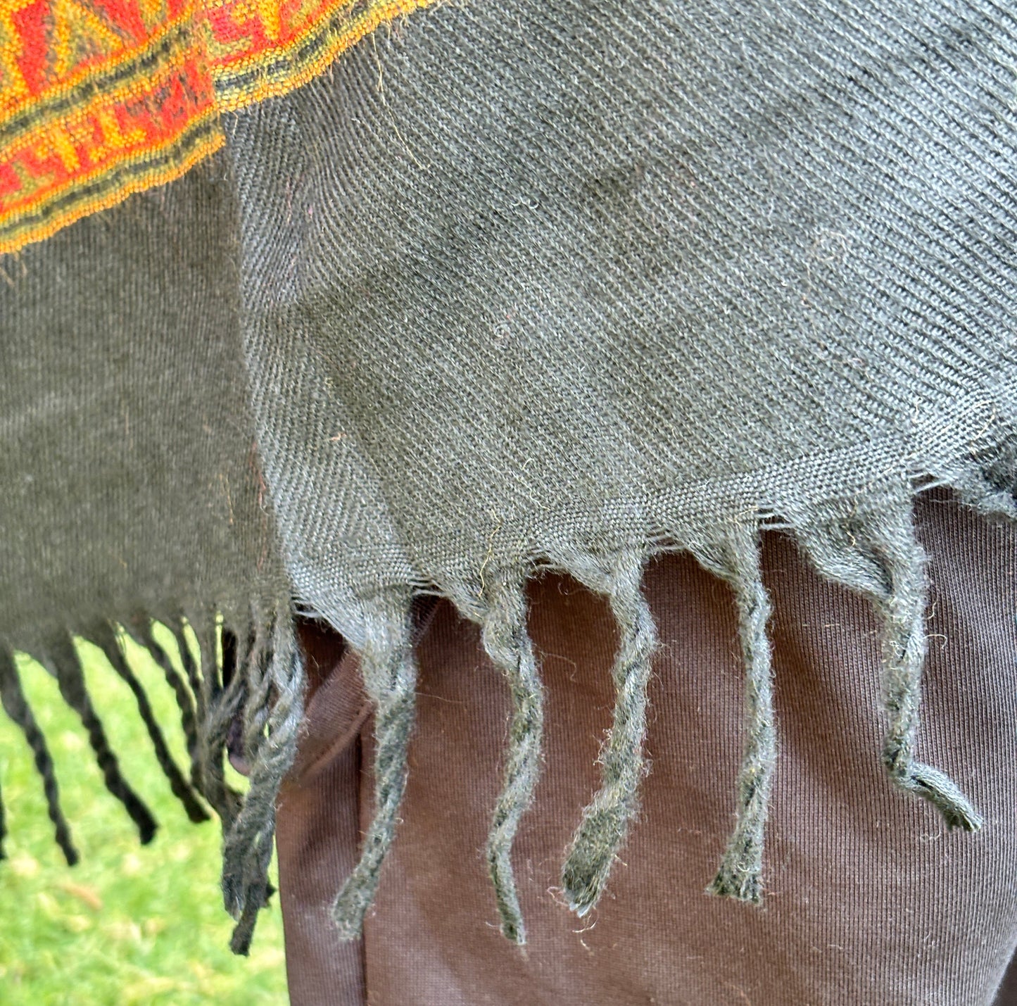 Hooded Wool Blanket Coat