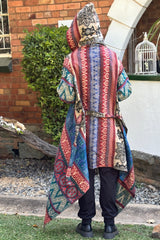 Hooded Pashmina Woolen Blanket Coat