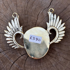 Brass Abalone Pendant