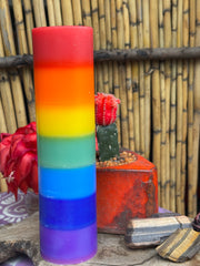 XL Pillar chakra Candle