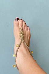 Macrame Foot Adornment