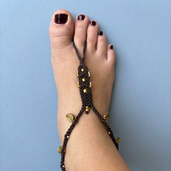 Macrame Foot Adornment