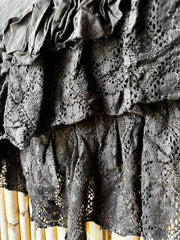 Dark Fae Wrap Mini Skirt