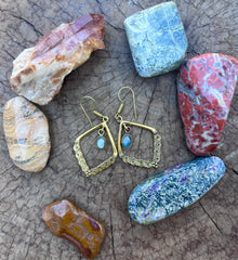 Labradorite Earrings