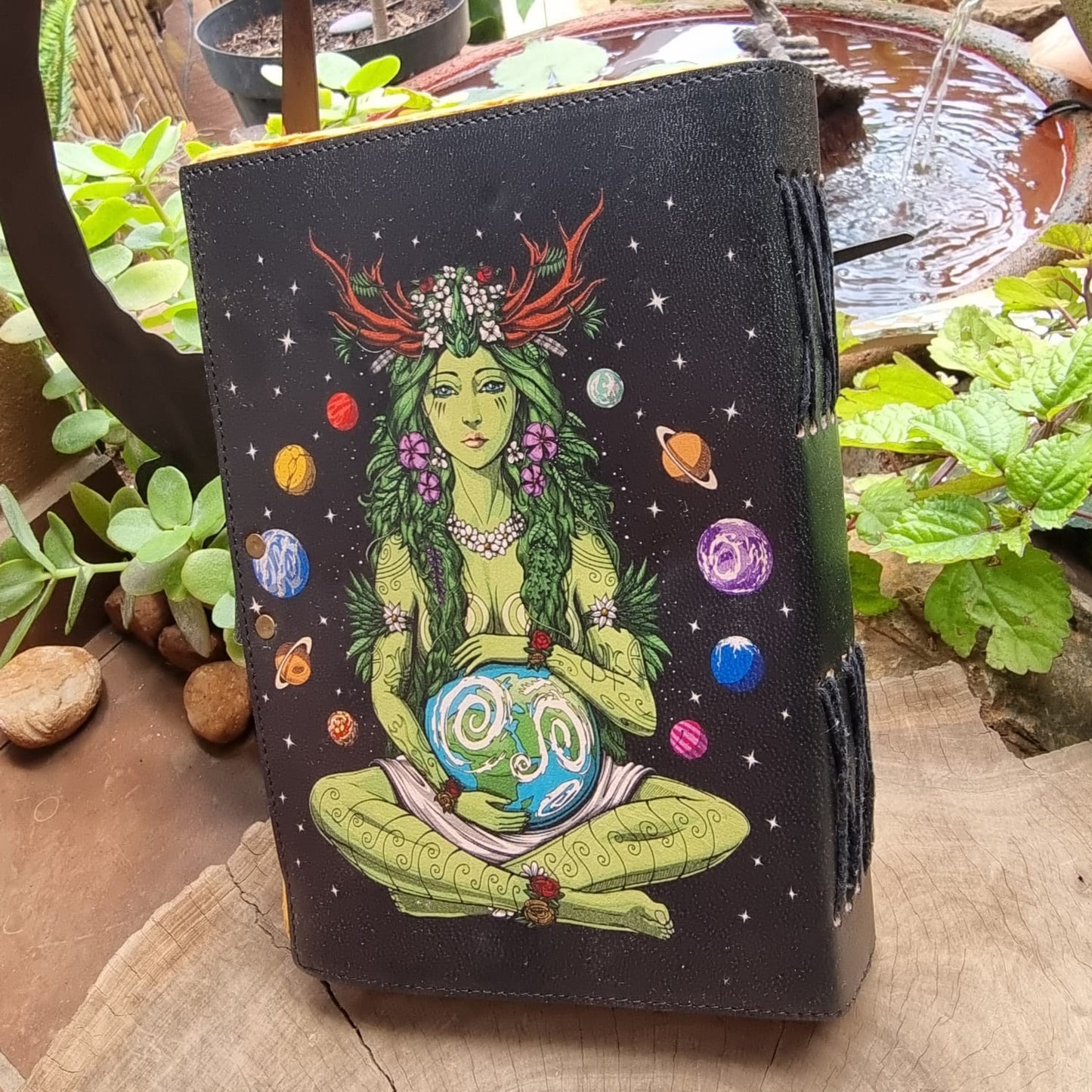 Earth Mother Vintage Leather Journal