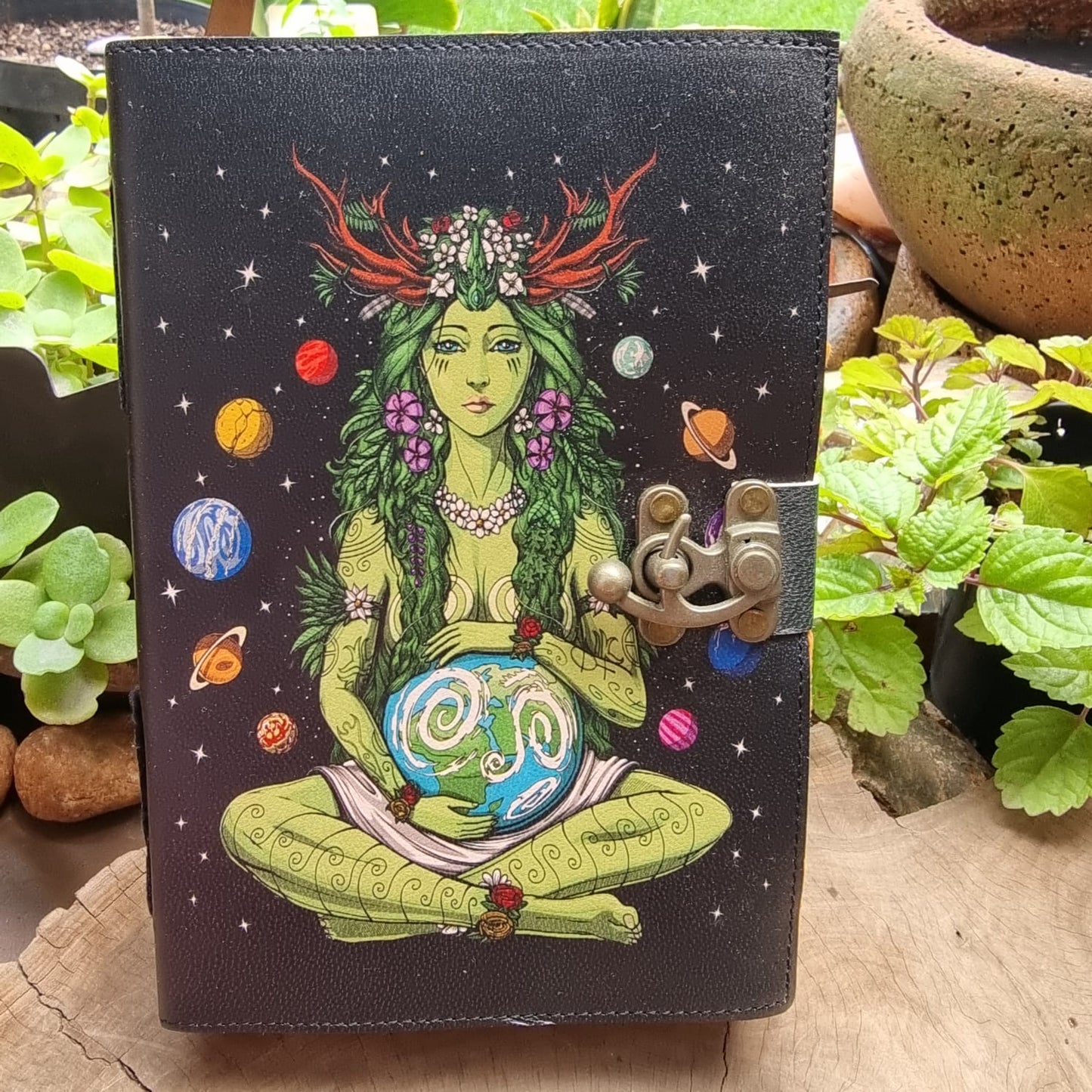 Earth Mother Vintage Leather Journal
